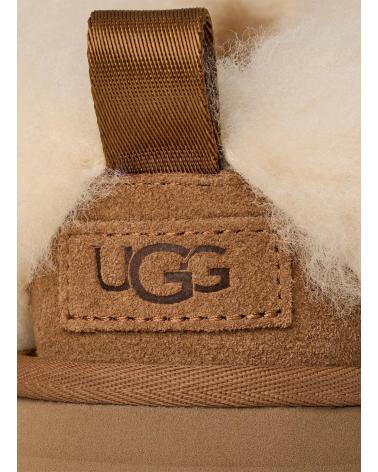 UGG BOTINES PLANOS MUJER W TAZZELLE CUERO MARRóN