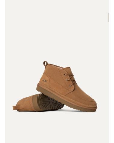 UGG NEUMEL MOC 1121645 - BOTTINES EN DAIM GRILLÉ AVEC LACETS TOSTADO