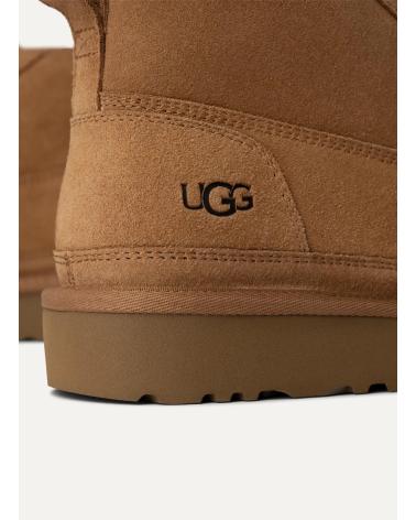 UGG NEUMEL MOC 1121645 - BOTTINES EN DAIM GRILLÉ AVEC LACETS TOSTADO