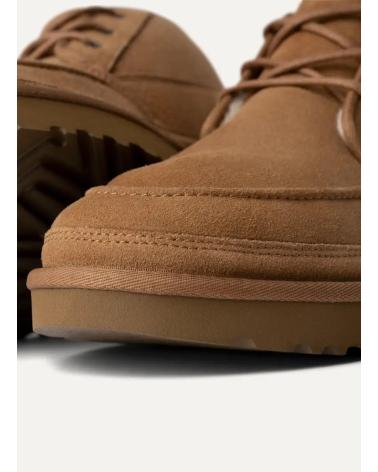 UGG NEUMEL MOC 1121645 - BOTTINES EN DAIM GRILLÉ AVEC LACETS TOSTADO