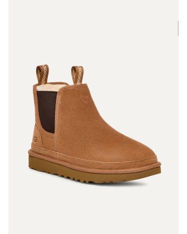 UGG NEUMEL CHELSEA - BOTTINE EN DAIM COULEUR CHAMEAU CUERO