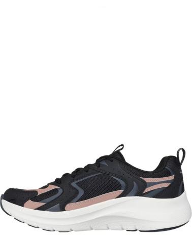 SNEAKERS SKECHERS ARCH FIT 2.0 VINTAGE LUXE NERE NEGRO