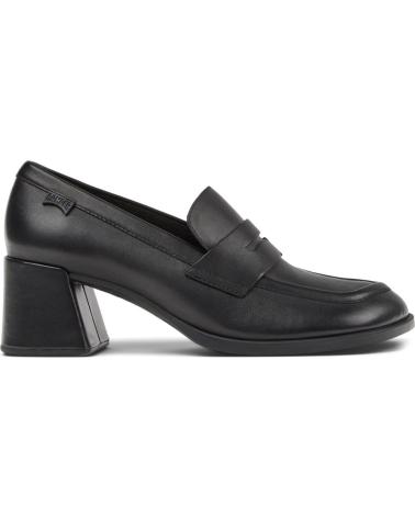 CAMPER KORA K201798 LOAFER MIT ABSATZ SCHWARZ NEGRO001