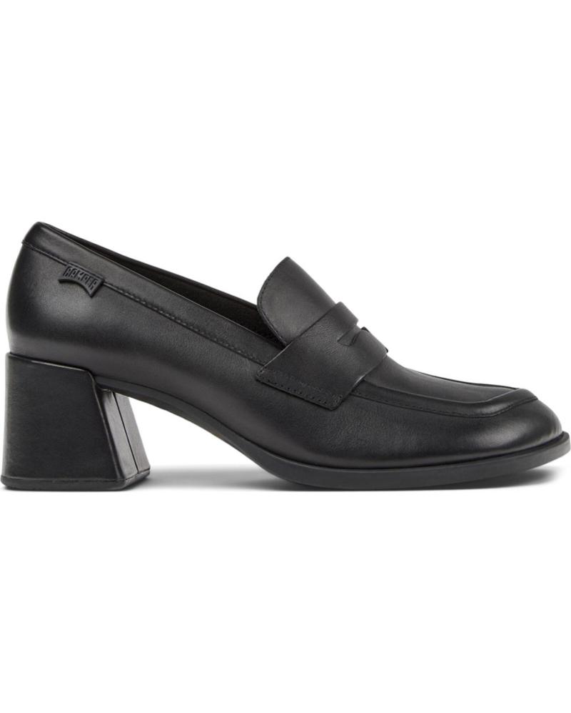CAMPER KORA K201798 LOAFER MIT ABSATZ SCHWARZ NEGRO001