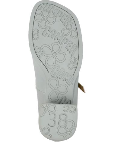 CAMPER KORA K201799 MARY-JANES MIT ABSATZ GRAU GRIS002