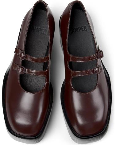 CAMPER BILLIE LEDERSCHUHE BORDEAUX K201805 BURDEOS001