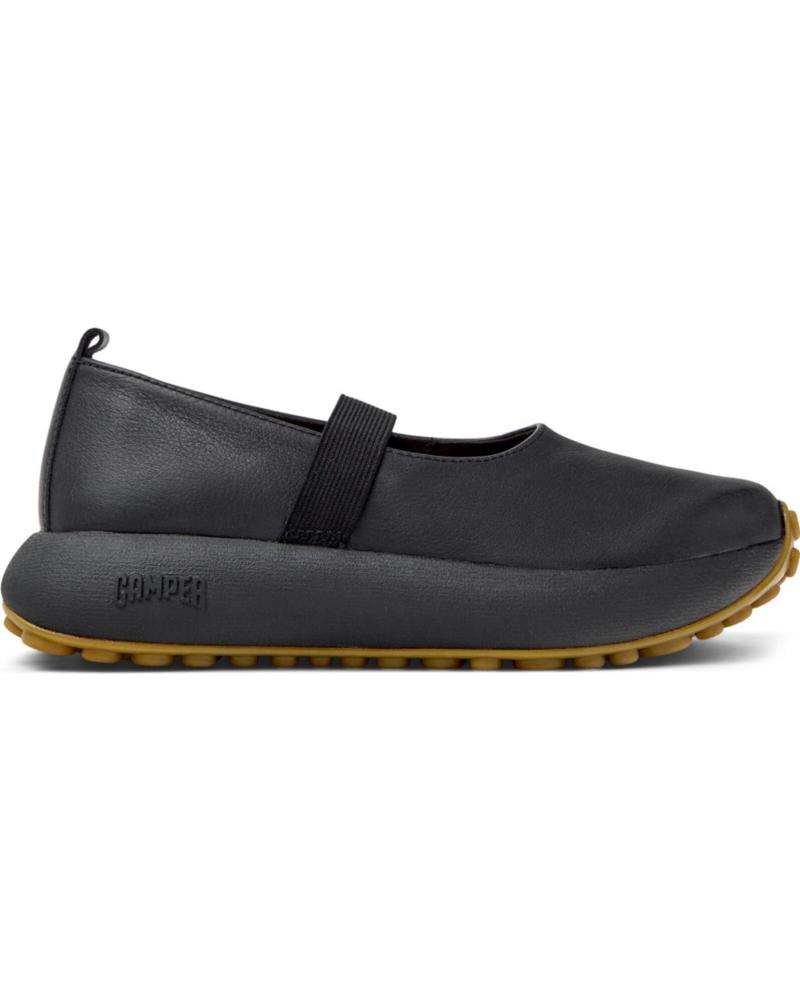 CAMPER SNEAKERS IN PELLE PELOTAS ATHENS K201821 NERO NEGRO001