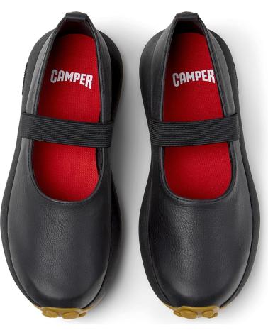 CAMPER SNEAKERS IN PELLE PELOTAS ATHENS K201821 NERO NEGRO001