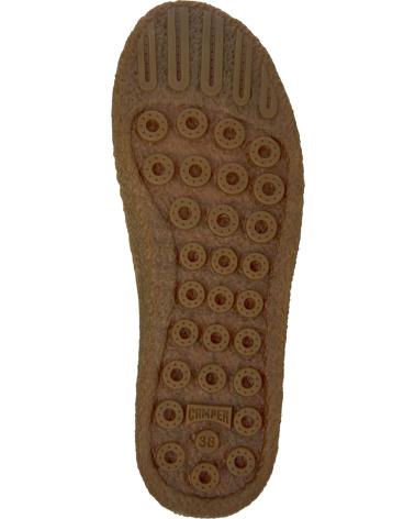 CAMPER BALLERINE PEU TERRENO K201825 IN PELLE MARRONE MARRON003