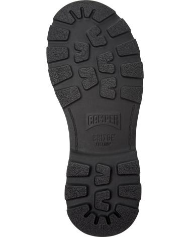 CAMPER SCARPE STRINGATE BRUTUS K201839 IN PELLE NERA NEGRO001