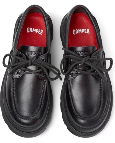 CAMPER ZAPATOS DE PIEL BRUTUS K201840 NEGRO002