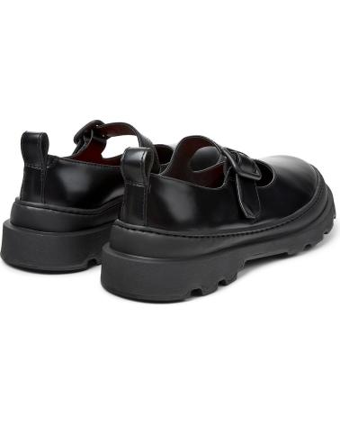 MARY JANE IN PELLE CAMPER BRUTUS K201841 NERO NEGRO001