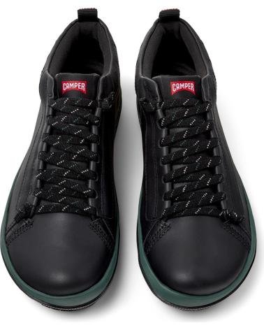 CAMPER BOTINS GORE-TEX PEU PISTA K300285 PRETO COM SOLA VERDE NEGRO