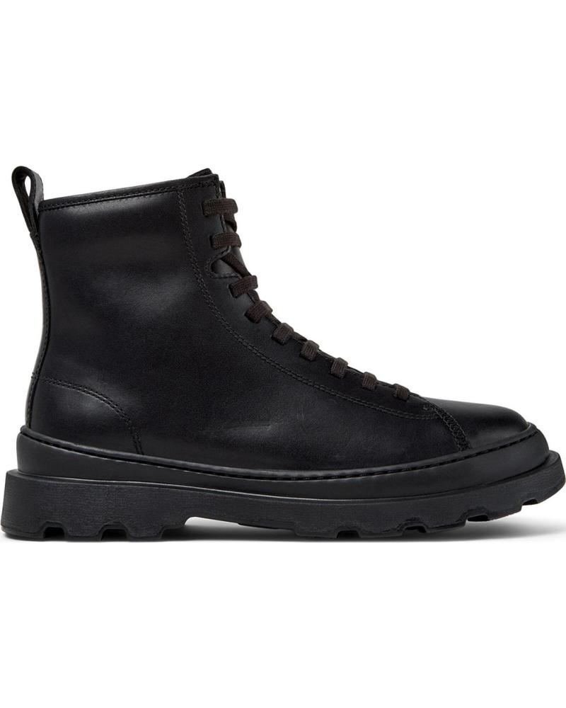 BOTAS DE COURO CAMPER BRUTUS K400816 PRETAS NEGRO