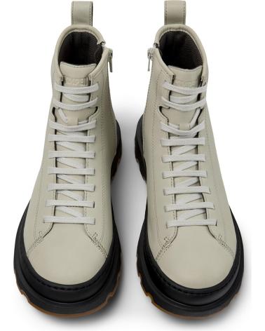 STIVALI CAMPER BRUTUS IN PELLE K400816 GRIGIO CHIARO GRIS004 GRIS004