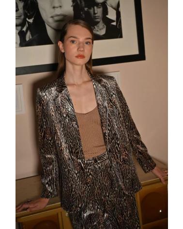 MOLLY BRACKEN BLAZER NEGRO -T2059ADH BEIGE
