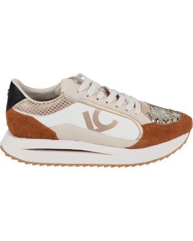 FREIZEIT-SNEAKER LOLA CASADEMUNT LF2505009-057 BRAUN MULTITEXTUR MARRóN