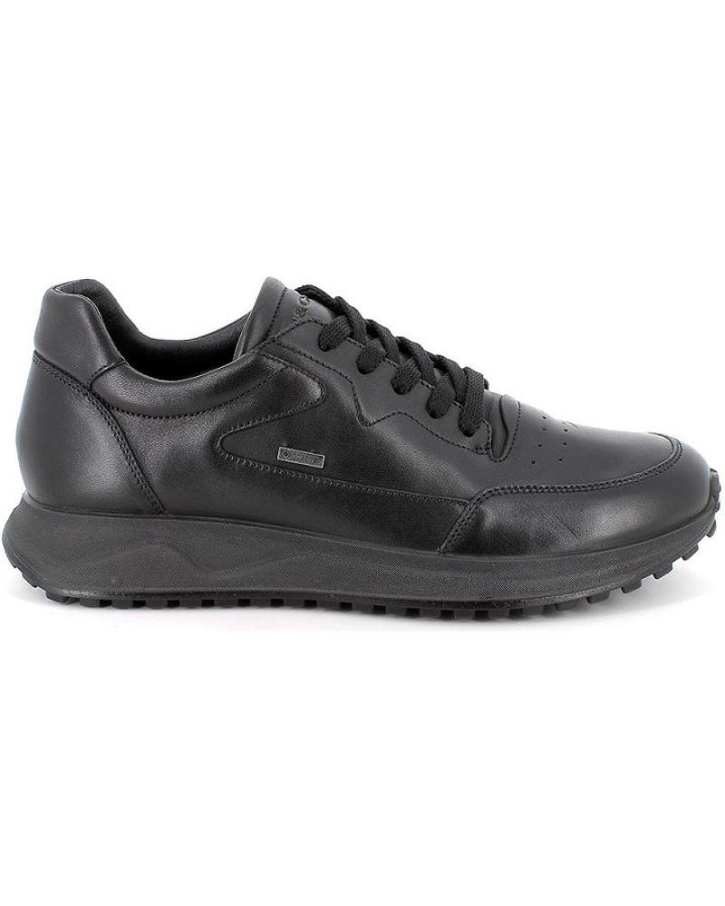 SNEAKERS CASUAL IGI&CO VITELLO ALFA 8638700 NERO NEGRO