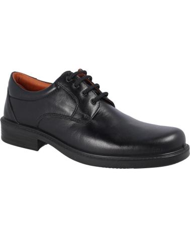 LUISETTI ZAPATO CONFORT ATADO HOMBRE STEP 0101 NEGRO