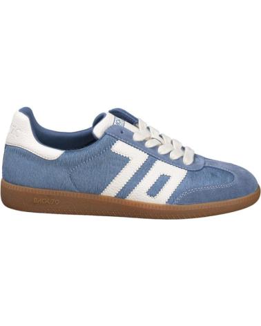 SNEAKERS CASUAL DONNA BACK 70 MODELLO 108005 JEANS BLU AZUL