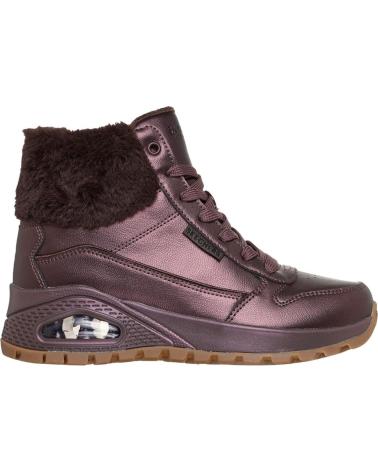 SKECHERS UNO RUGGED GALACTICS HEIGHTS - CASUAL SNEAKER METALLIC BRAUN MARRON