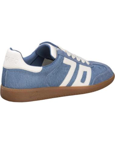 SNEAKERS CASUAL DONNA BACK 70 MODELLO 108005 JEANS BLU AZUL