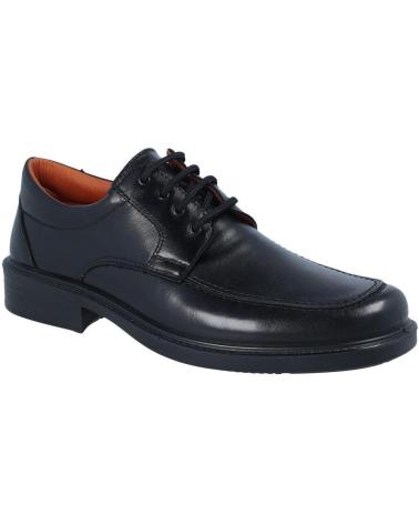 LUISETTI STEP 0103 SCHWARZE KOMFORT-SCHNÜRSCHUHE NEGRO