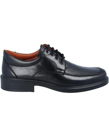 LUISETTI STEP 0103 SCHWARZE KOMFORT-SCHNÜRSCHUHE NEGRO