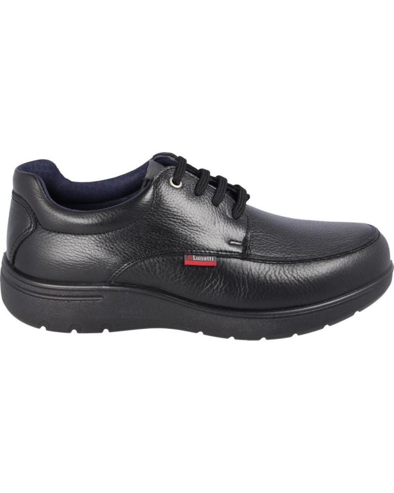 LUISETTI SHOES EN COLOR PARA HOMBRE NEGRO