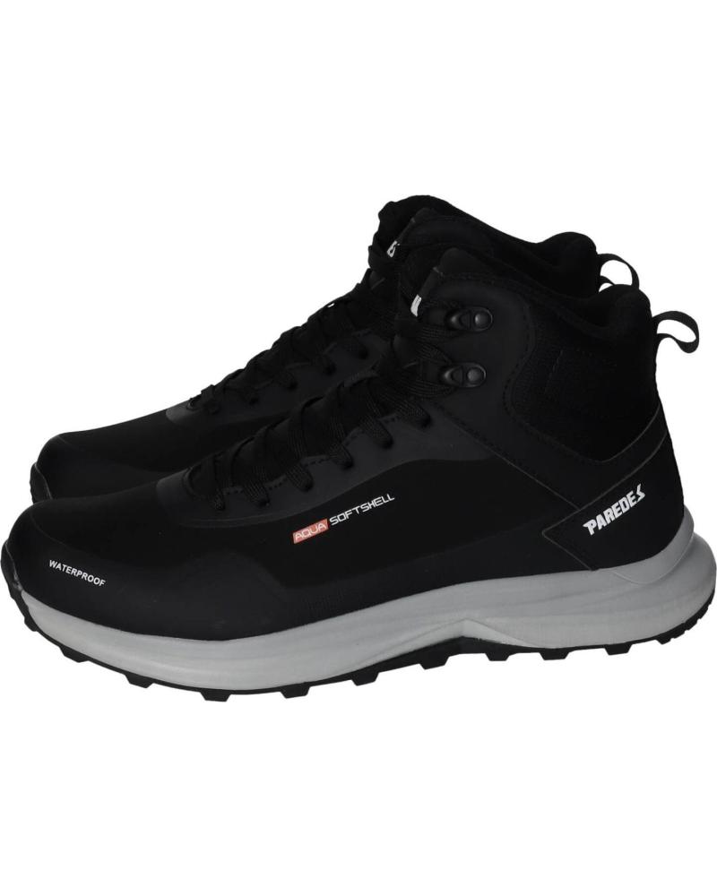 PAREDES AYLLON LT25517 - STIVALI DA TREKKING ESCURSIONISMO NERI NEGRO