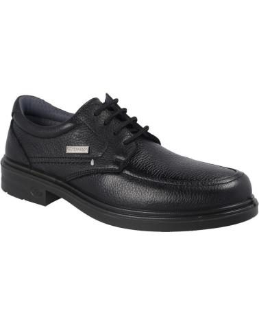 LUISETTI CLASS 33601ST-W - SCARPA IMPERMEABILE CON LACCI - NERO NEGRO
