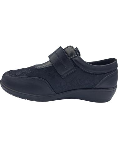 CALZADOMANIA ZAPATO VELCRO MUJER NEGRO