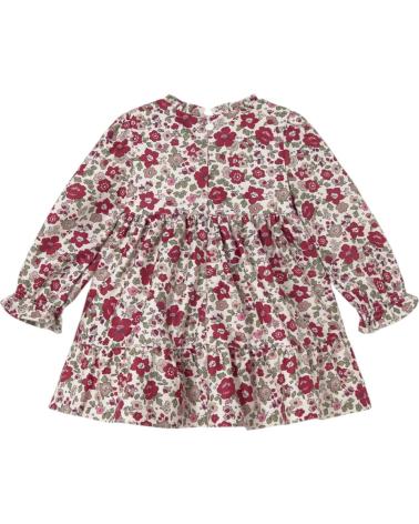 MAYORAL VESTIDO FLORAL MODELO 2909 ROJO ROJO