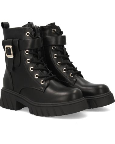 STIVALI MILITARI SPORT3PUNTO0 2538 NERI CON FIBBIA VARIOS COLORES