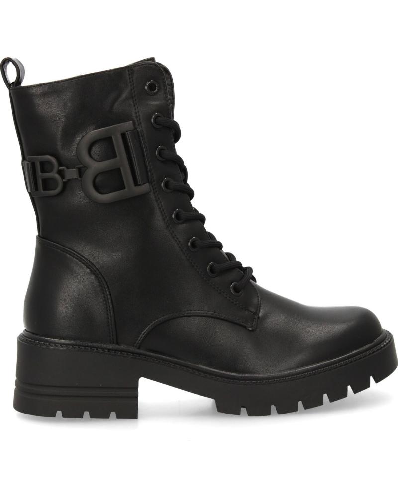 SPORT3PUNTO0 2533 - SCHNÜRSTIEFEL MIT PROFILSOHLE IN SCHWARZ VARIOS COLORES