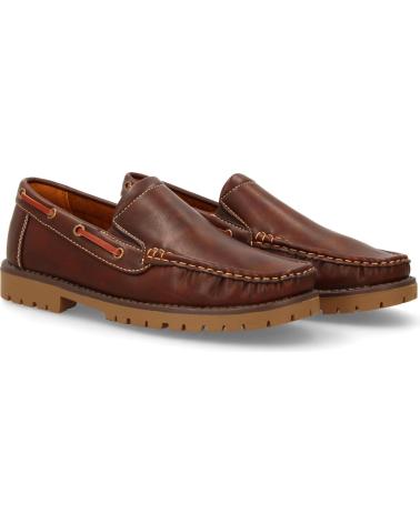 MOCASSINS EN CUIR MARRON SPORT3PUNTO0 VRAE-100 VARIOS COLORES
