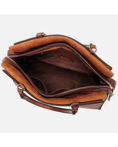 SAC À MAIN BINNARI MODÈLE 20860 MARRON TEXTURÉ MARRóN