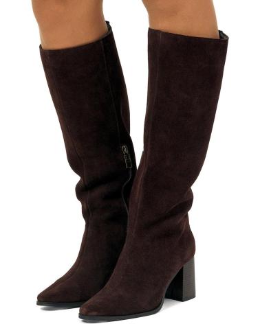 STIVALI ALTI CON TACCO MTNG 55473 MARRONE MARRóN