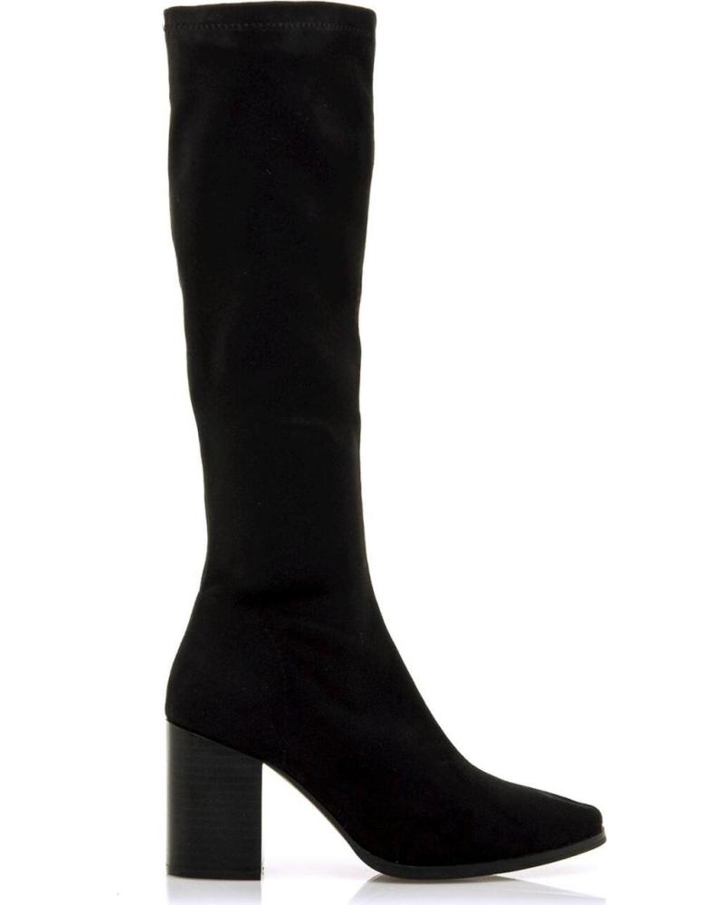 STIVALI ALTI CON TACCO MTNG 55440 NERO NEGRO