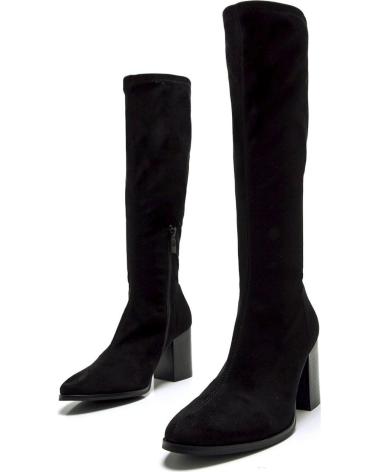 STIVALI ALTI CON TACCO MTNG 55440 NERO NEGRO