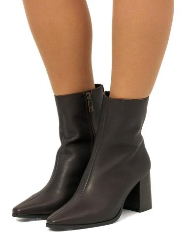 STIVALETTO CON TACCO MTNG 55474 IN ECOPELLE MARRONE MARRóN