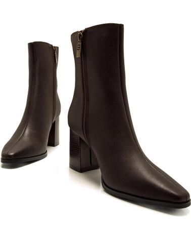 STIVALETTO CON TACCO MTNG 55474 IN ECOPELLE MARRONE MARRóN