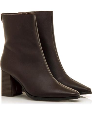 STIVALETTO CON TACCO MTNG 55474 IN ECOPELLE MARRONE MARRóN