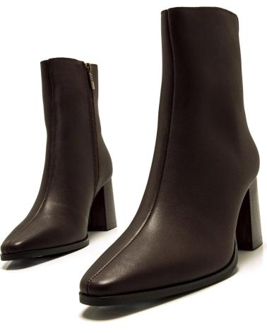 STIVALETTO CON TACCO MTNG 55474 IN ECOPELLE MARRONE MARRóN