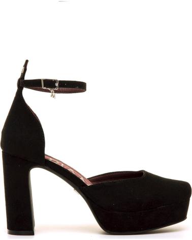 SANDÁLIAS DE SALTO PLATAFORMA MARIA MARE 63652 PRETO NEGRO