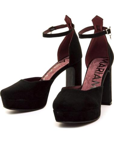 SANDÁLIAS DE SALTO PLATAFORMA MARIA MARE 63652 PRETO NEGRO