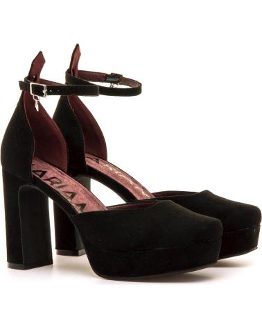 SANDÁLIAS DE SALTO PLATAFORMA MARIA MARE 63652 PRETO NEGRO