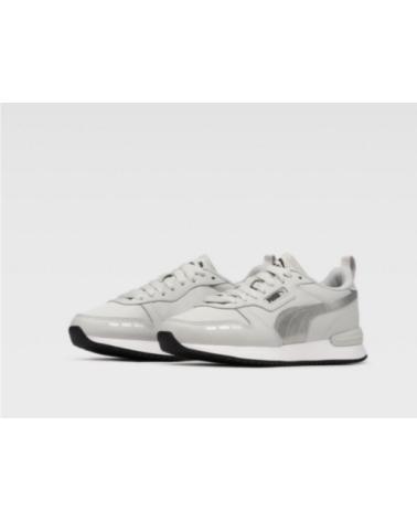 PUMA ZAPATILLAS R78 WOMENS METALLIC PLATA