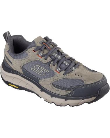 SKECHERS 237755 – SNEAKERS CASUAL IN CAMOSCIO SERRA TAUPE TAUPE