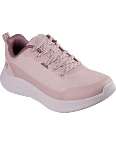 SKECHERS SCARPE CASUAL MODELLO 117730 ROSA ROSA